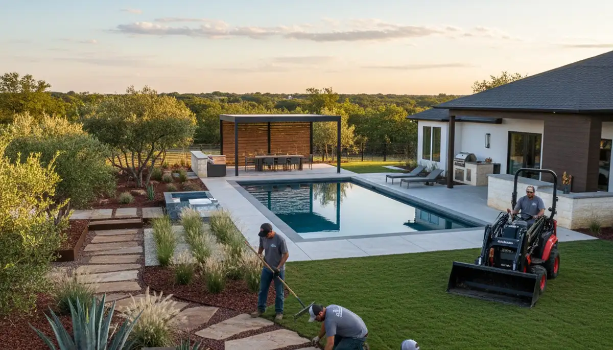 Landscaping services in Fort Worth, TX for professional lawn care and yard maintenance