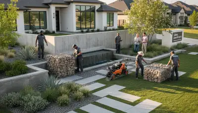 Professional landscaping service in Fort Worth, TX for healthy, well-maintained lawns