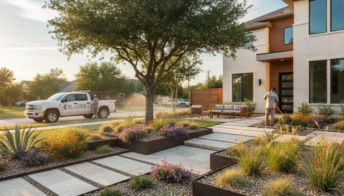 Landscaping service in Fort Worth, TX for lawn care and yard maintenance