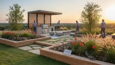 Landscaping service in Fort Worth, TX for professional lawn care and yard maintenance