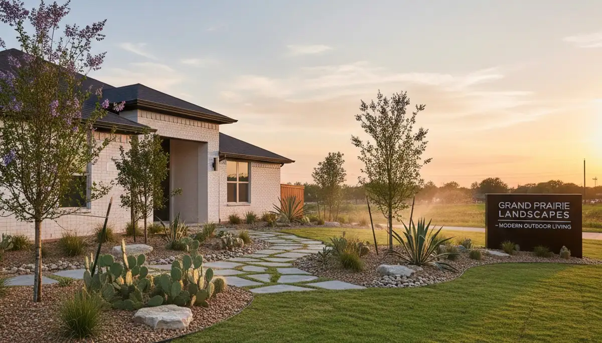 Fort Worth, TX landscaping team providing professional lawn care and yard maintenance services