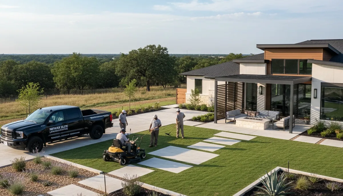 Landscaping service in Fort Worth, TX for lawn care and professional yard maintenance