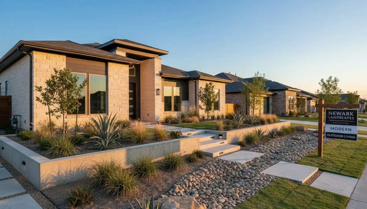 Professional landscaping service in Fort Worth, TX for residential lawn care and yard maintenance